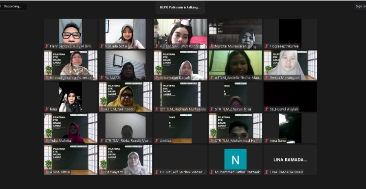Pelatihan Etik Dasar Lanjut (EDL) Poltekkes Kemenkes Banjarmasin
